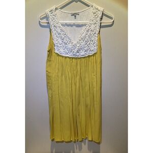 Jodifl Sleeveless Dress, Maze Color,  Lace Bodice, Woman's Size Sm (Dress  Only)